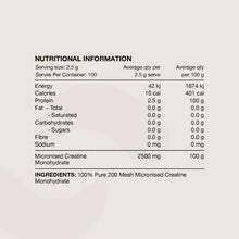 Load image into Gallery viewer, Switch Nutrition Creatine / 200 Serves