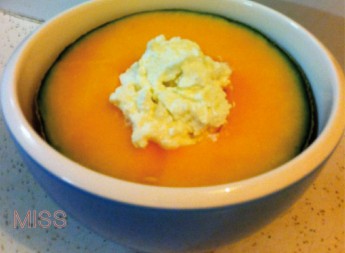 Rockmelon and Cottage Cheese Recipe