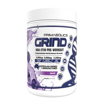 Load image into Gallery viewer, Primabolics Grind Non Stim Pre-Workout / 40 Serves
