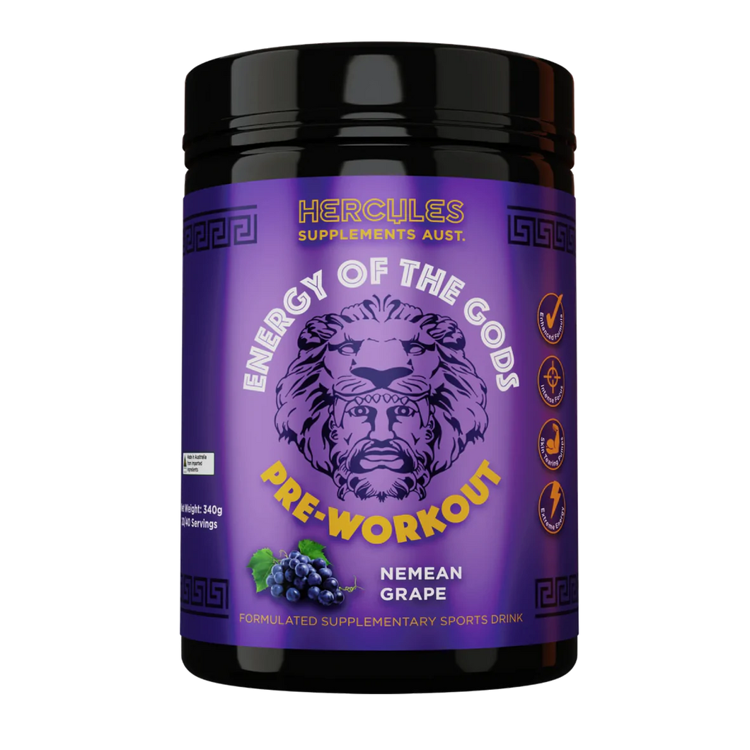 Hercules Energy of the Gods Pre-Workout / 20 Serves