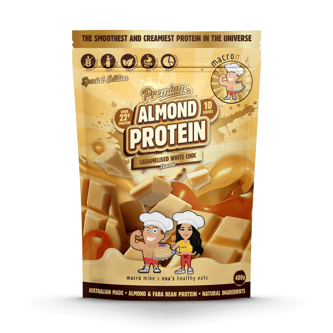 Macro Mike Premium Almond Protein / 10 serves
