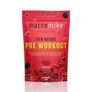 Macro Mike 100% Natural Pre Workout / 30 Serves