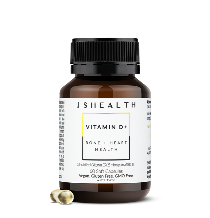 JS Health Vitamin D+ / 60 Capsules