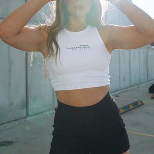 Miss Nutrition Signature Ribbed Crop