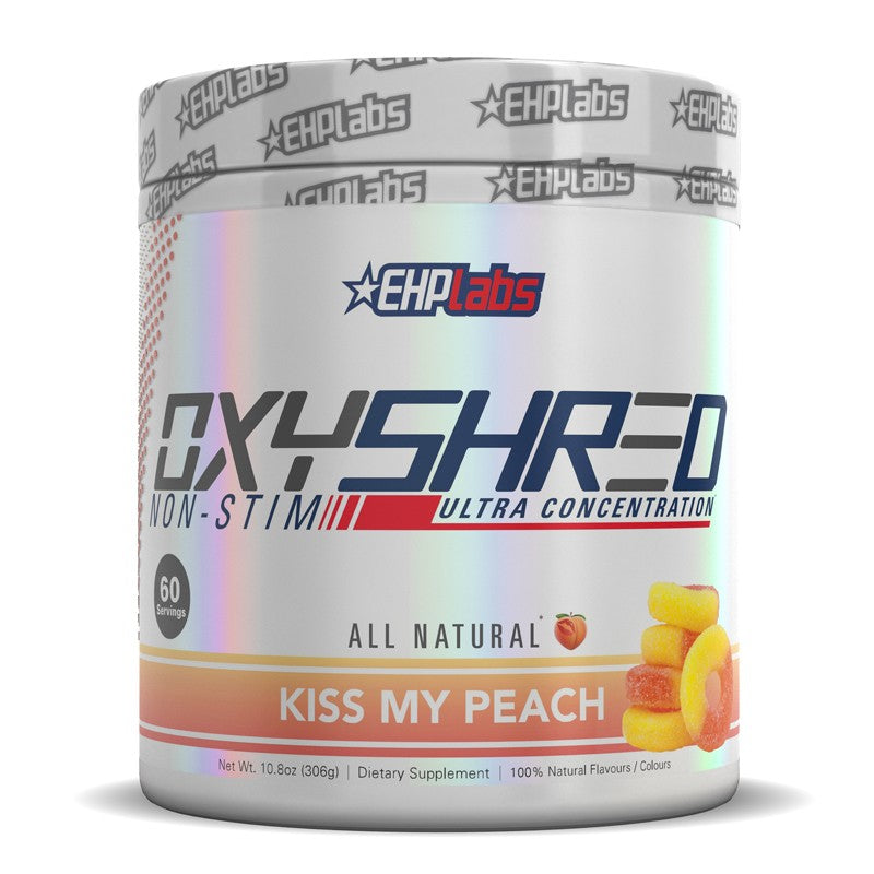 Oxyshred Non-Stim- Kiss My Peach / 60 Serves
